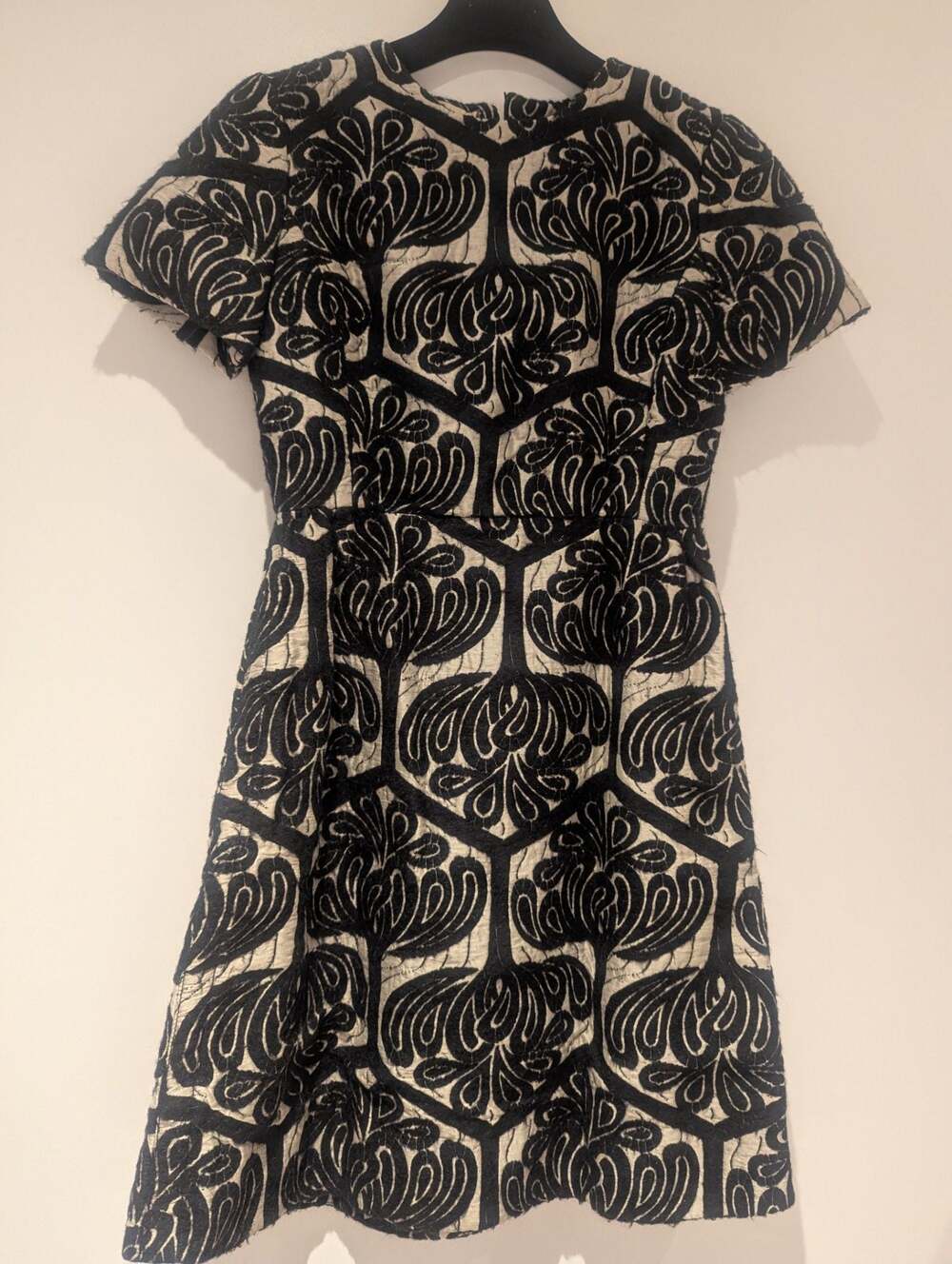 Marni Winter Edition 2011 Honeycomb Floral Jacquard Dress Size 36